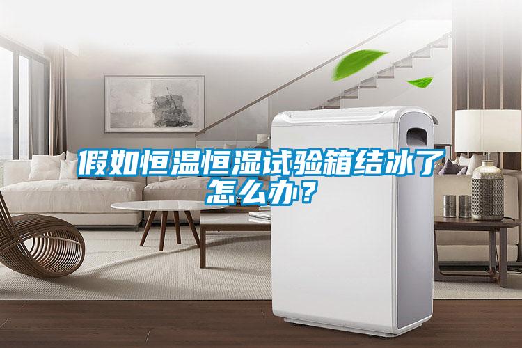 假如恒溫恒濕試驗箱結冰了怎么辦？