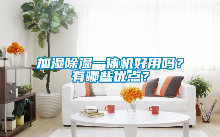 加濕除濕一體機好用嗎？有哪些優點？