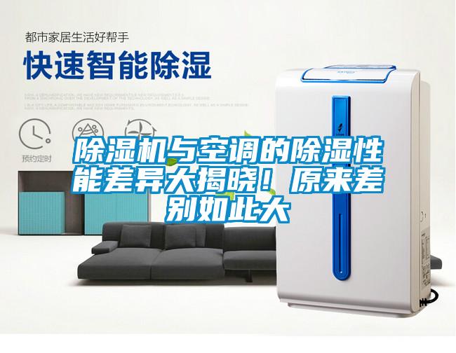 除濕機與空調的除濕性能差異大揭曉！原來差別如此大