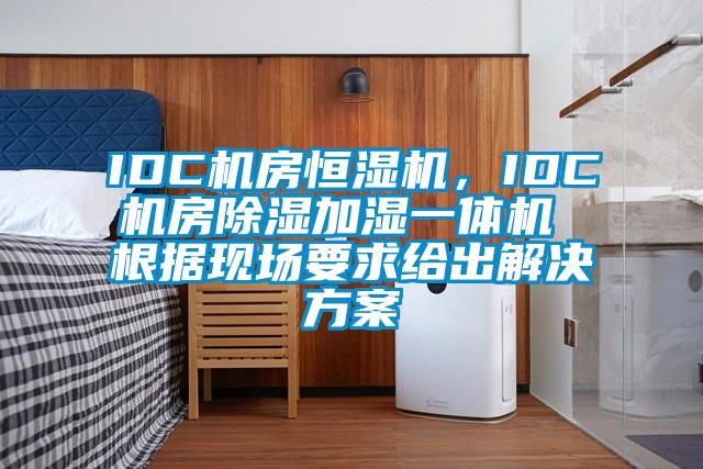 IDC機房恒濕機，IDC機房除濕加濕一體機 根據現場要求給出解決方案