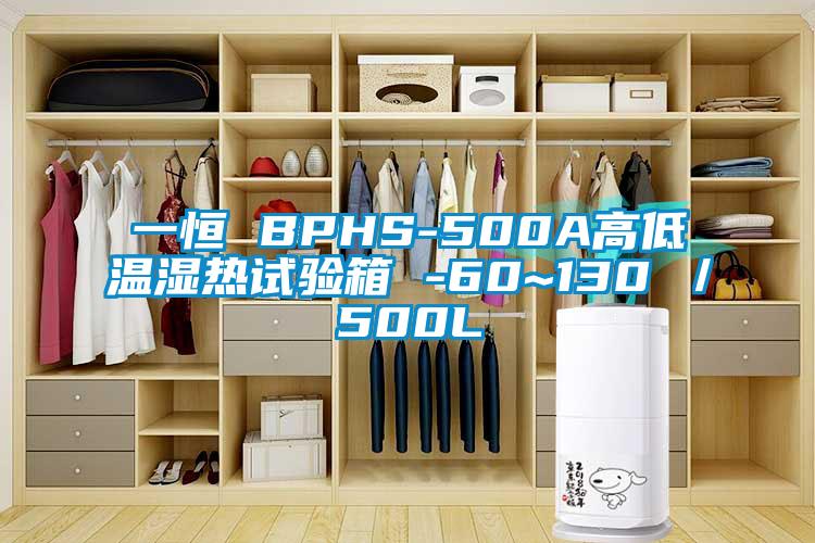 一恒 BPHS-500A高低溫濕熱試驗(yàn)箱 -60~130℃/500L