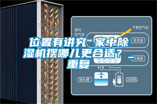 位置有講究 家中除濕機擺哪兒更合適？_重復(fù)