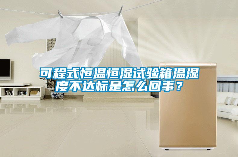 可程式恒溫恒濕試驗箱溫濕度不達標(biāo)是怎么回事？
