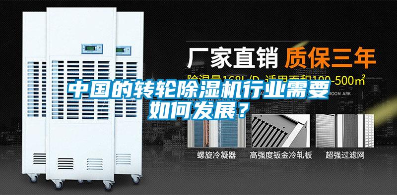 中國的轉輪除濕機行業需要如何發展？