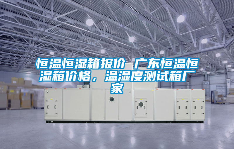 恒溫恒濕箱報(bào)價(jià) 廣東恒溫恒濕箱價(jià)格,溫濕度測(cè)試箱廠家