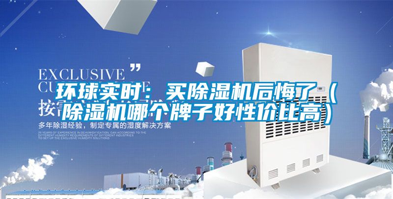 環(huán)球?qū)崟r(shí):買除濕機(jī)后悔了(除濕機(jī)哪個(gè)牌子好性價(jià)比高)