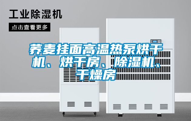 蕎麥掛面高溫熱泵烘干機、烘干房、除濕機、干燥房