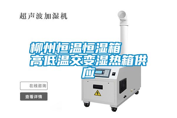 柳州恒溫恒濕箱 高低溫交變濕熱箱供應(yīng)