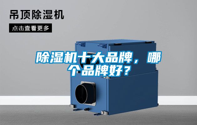 除濕機十大品牌，哪個品牌好？