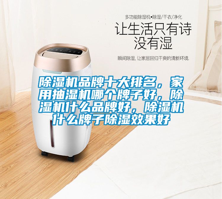 除濕機品牌十大排名，家用抽濕機哪個牌子好，除濕機什么品牌好，除濕機什么牌子除濕效果好