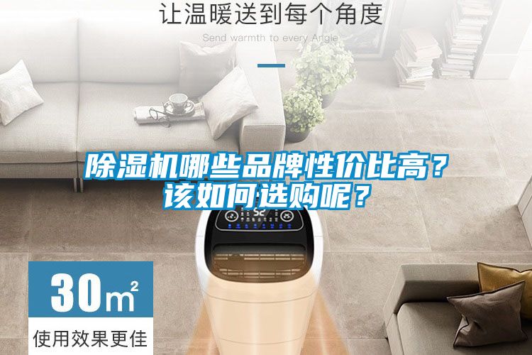 除濕機(jī)哪些品牌性價比高？該如何選購呢？