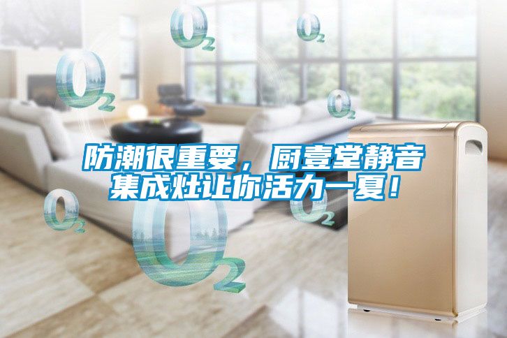 防潮很重要，廚壹堂靜音集成灶讓你活力一夏！