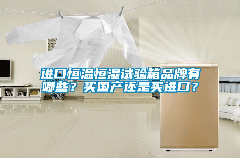 進口恒溫恒濕試驗箱品牌有哪些？買國產還是買進口？
